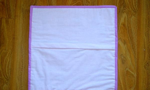 reverse side pillowcase