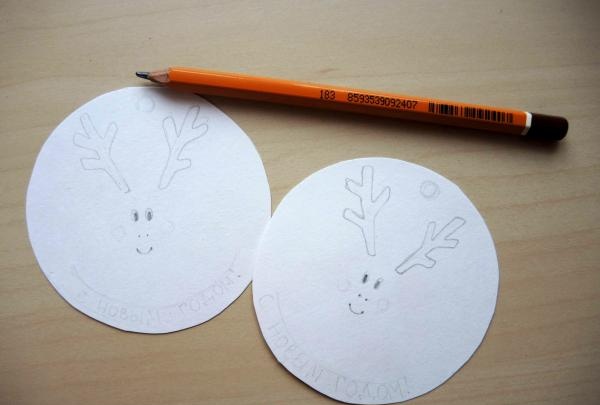 let's draw the faces of deer