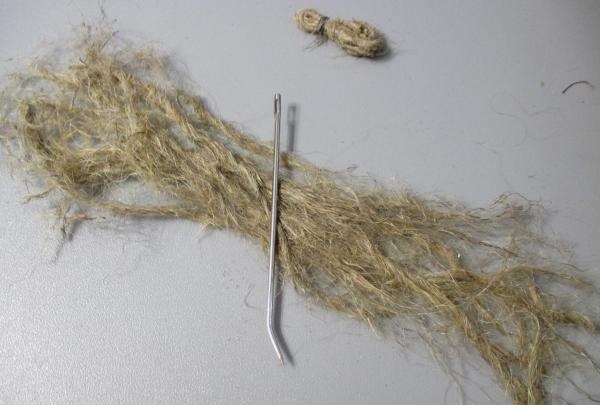 I took it apart into fibers