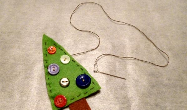 felt Christmas tree