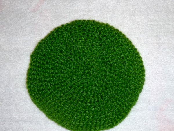 Knitted turtle toy