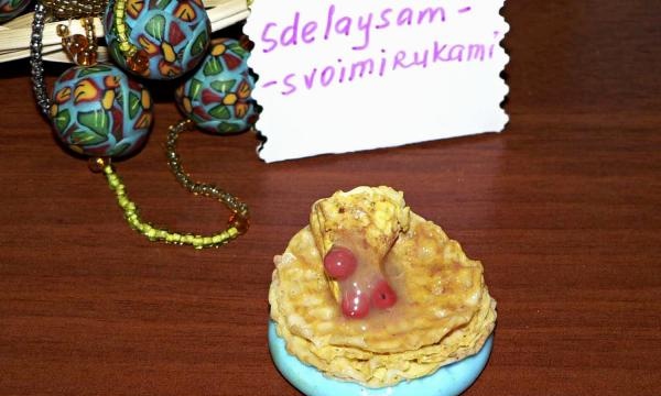 polymer clay pancakes