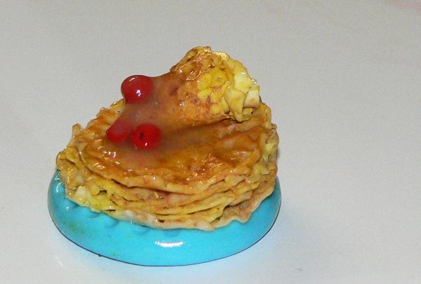 polymer clay pancakes