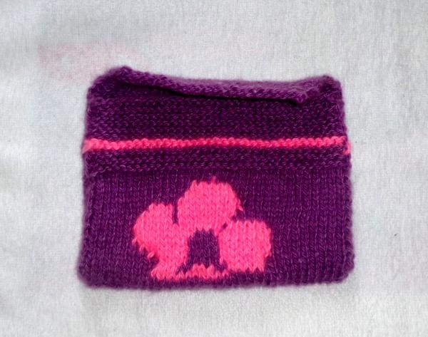 Gestrickte Kinderhandtasche