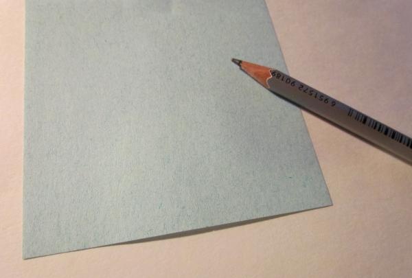 piece of paper and pencil