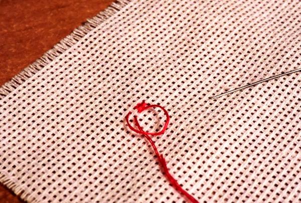 Cross stitch heart