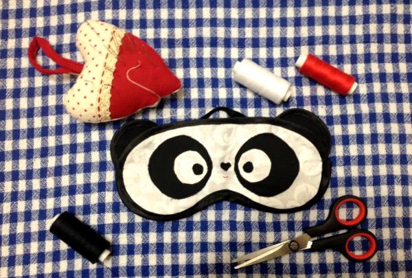 Panda sleep mask