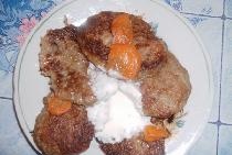 Potato pancakes with meat