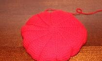 Crochet beret