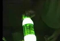 Glowing bottle