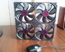 Large fan from coolers