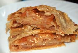 Lazy lavash strudel