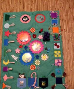 Developmental mat for baby