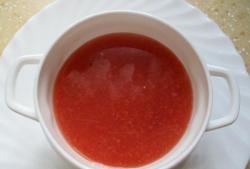 Cold cherry soup