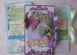 Spring greeting cards