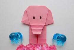 How to make an elephant using origami technique