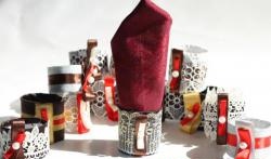 DIY napkin rings