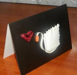 Postcard "Swan"