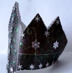 DIY crown for the Snow Queen