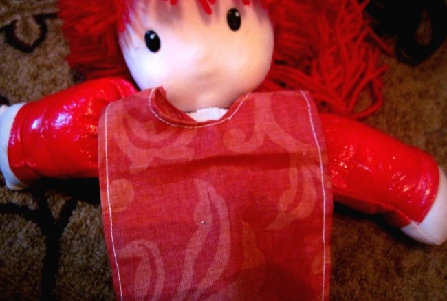 DIY towel doll