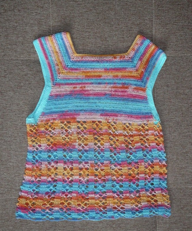 Crochet top for girls