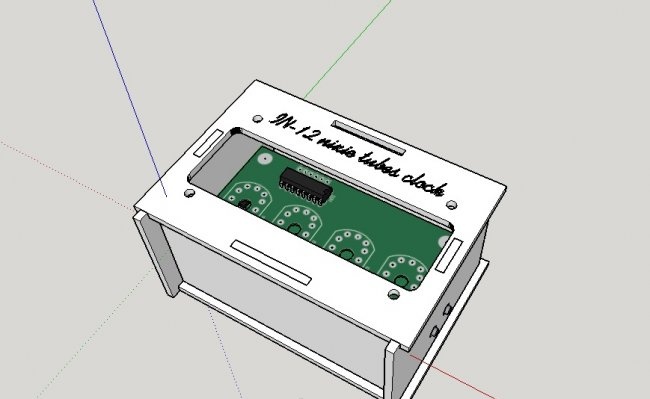 Часовник на газоразрядни индикатори