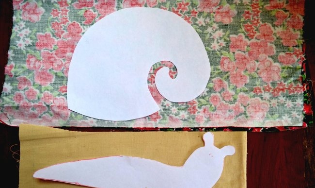 DIY snail Tilda