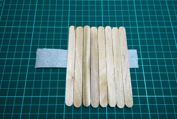 Miniature Popsicle Stick Box