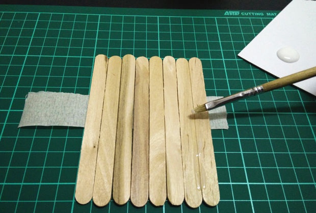 Miniature Popsicle Stick Box