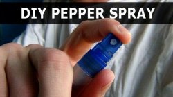 How to make pepper spray