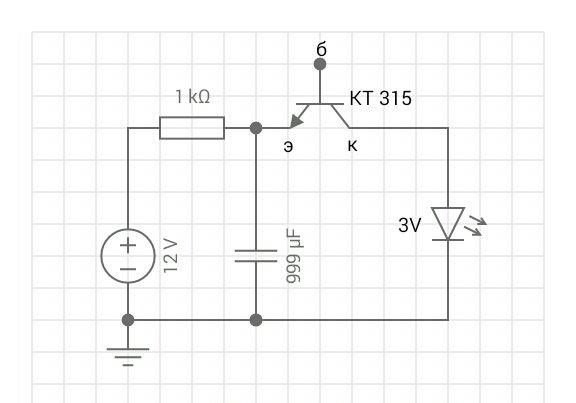 ไฟกะพริบ LED บนทรานซิสเตอร์