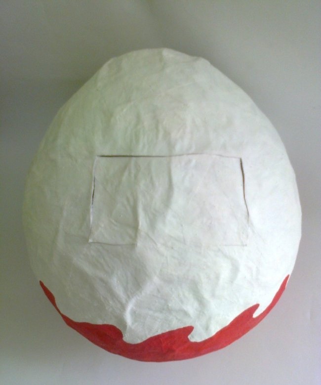 How to make a large Kinder Surprise from paper