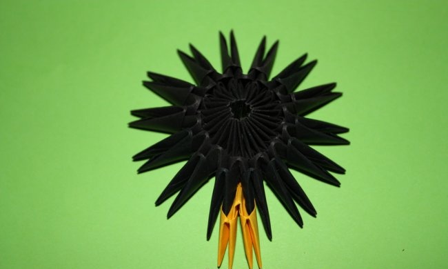 Paper sunflower