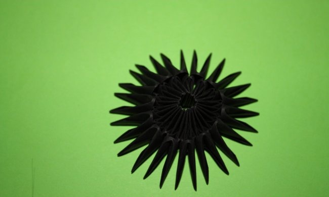 Paper sunflower