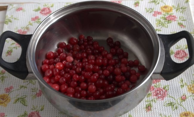 Spiced cranberry marmalade