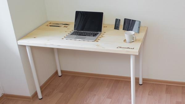 DIY modern computer desk