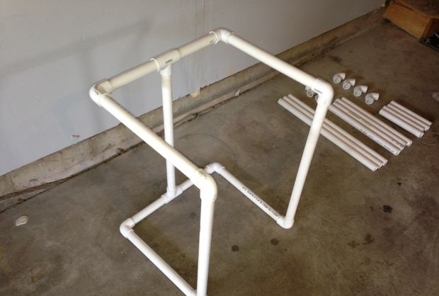 PVC Pipe Rack for Garbage