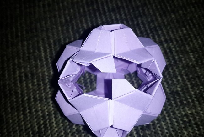 Kusudama little turtle