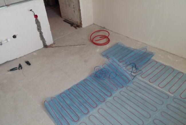 Single and double core heating mat