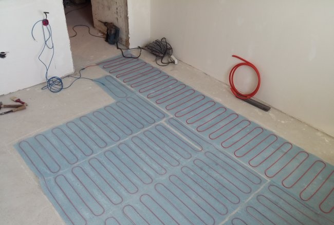 Single and double core heating mat