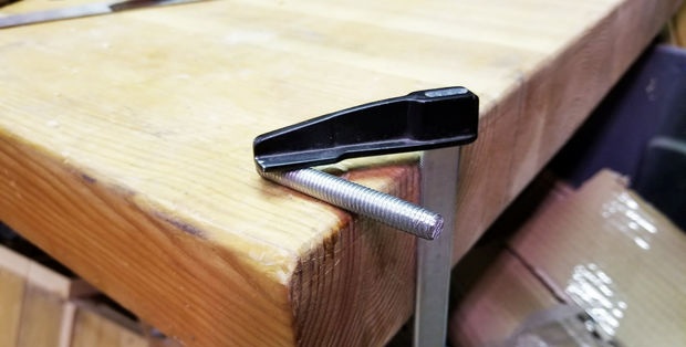 Wood tap from a bolt