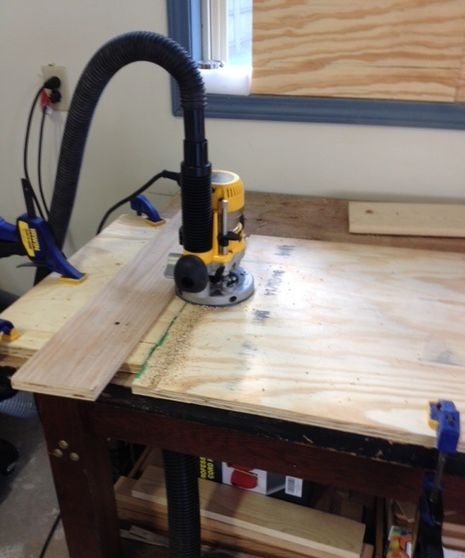 Simple desk with drawers