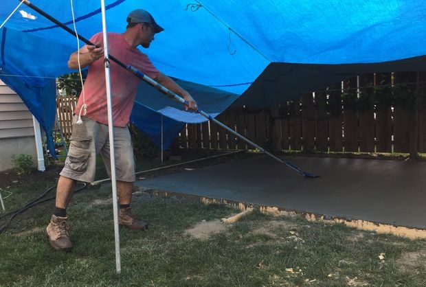 Outdoor gazebo for the garden