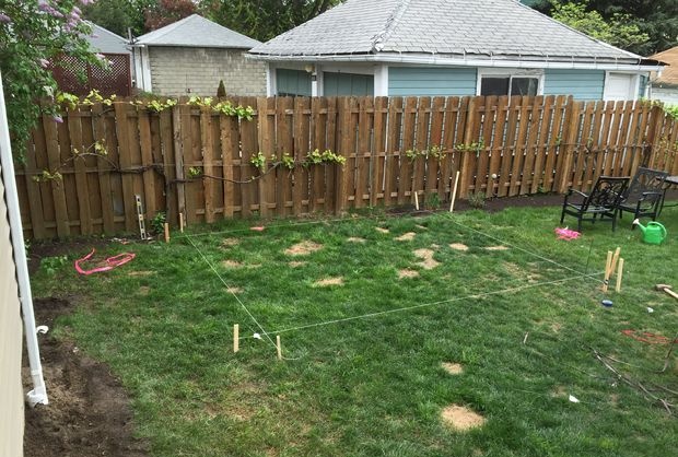 Outdoor gazebo for the garden