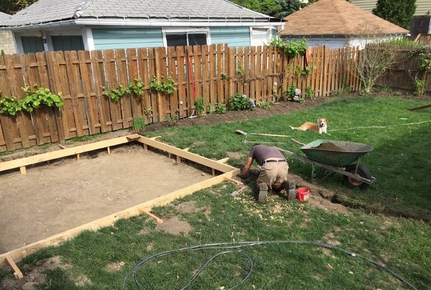 Outdoor gazebo for the garden