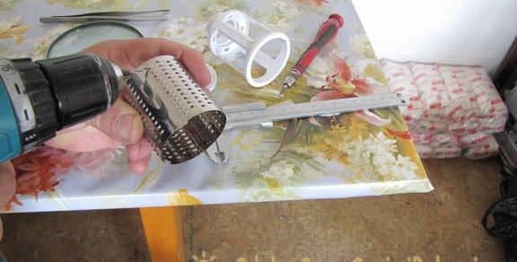 How to sharpen a vegetable grater very quickly