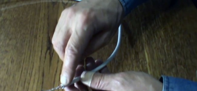 Cable antenna for digital TV in 5 minutes