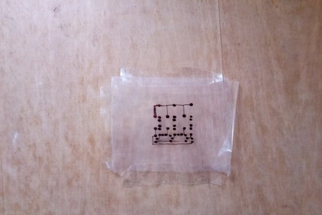 A simple way to make printed circuit boards without LUT