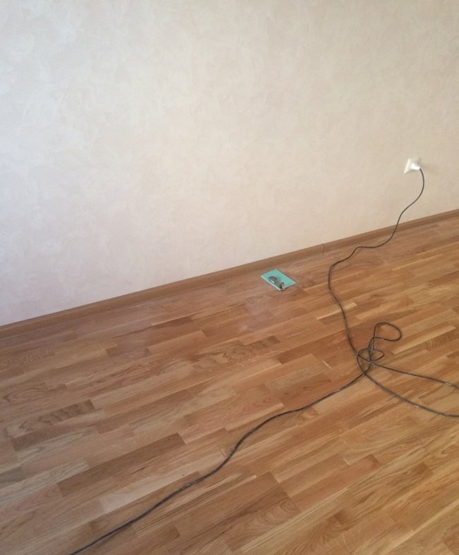 DIY laminate installation