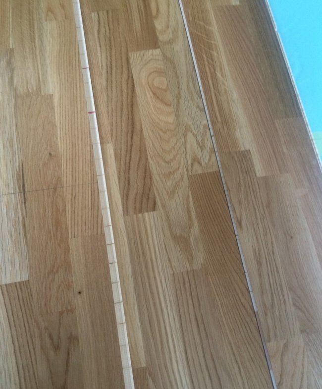 DIY laminate installation